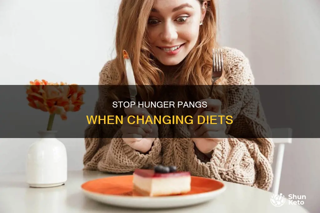 how to stop feeling hungry when trying to change diet