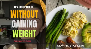 Keto Diet: Maintaining Weight After Quitting