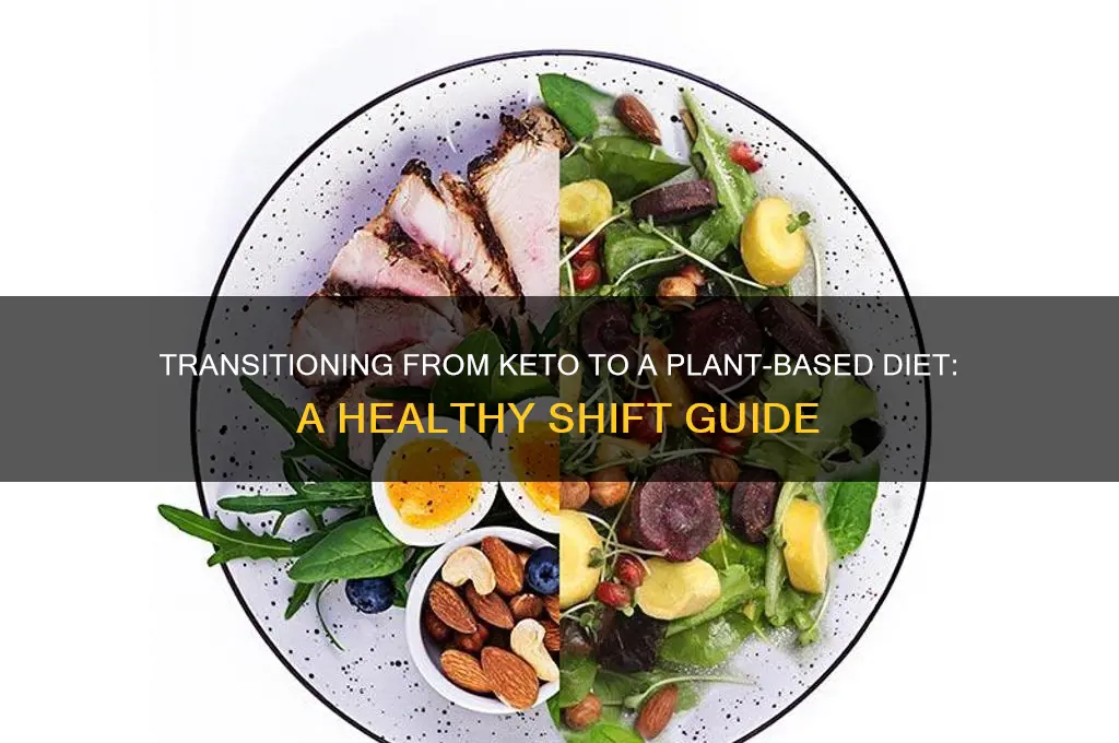 how to stop keto to a plant based diet