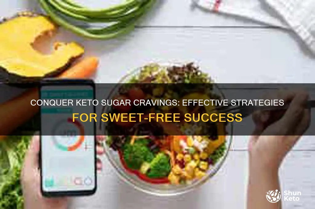 how to stop sugar cravings on a keto diet