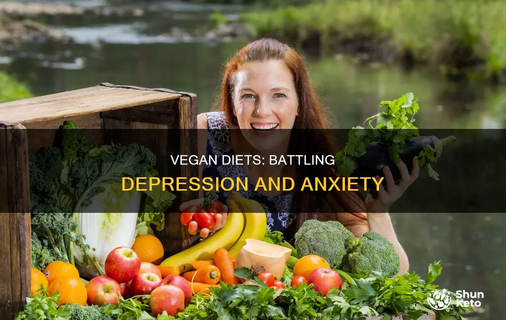 how to stop vegan diet depression and anxiety