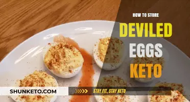 Keto-Friendly Deviled Eggs: A Delicious and Nutritious Storage Guide