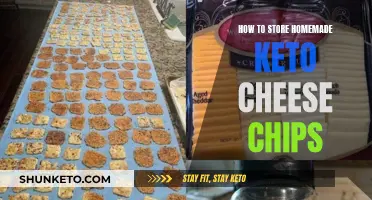 Storing Homemade Keto Cheese Chips: Best Practices