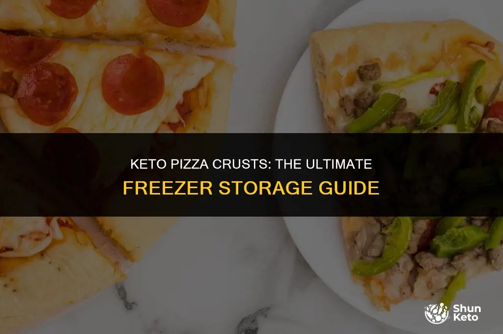 how to store keto pizza crusts freezer