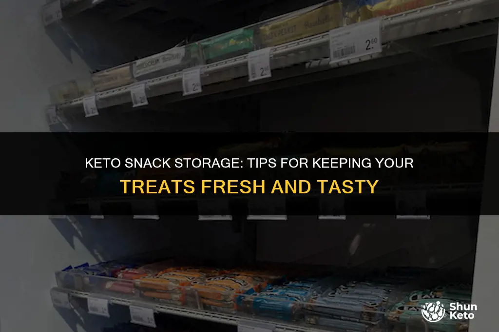 how to store keto snacks