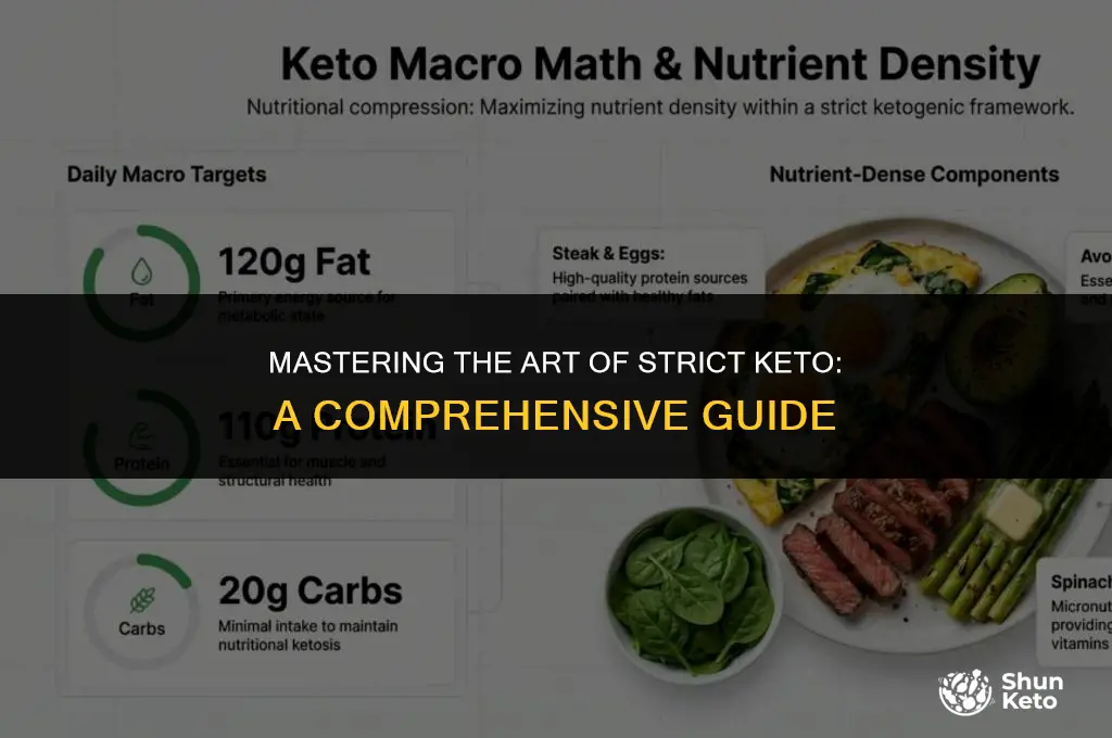 how to strict keto