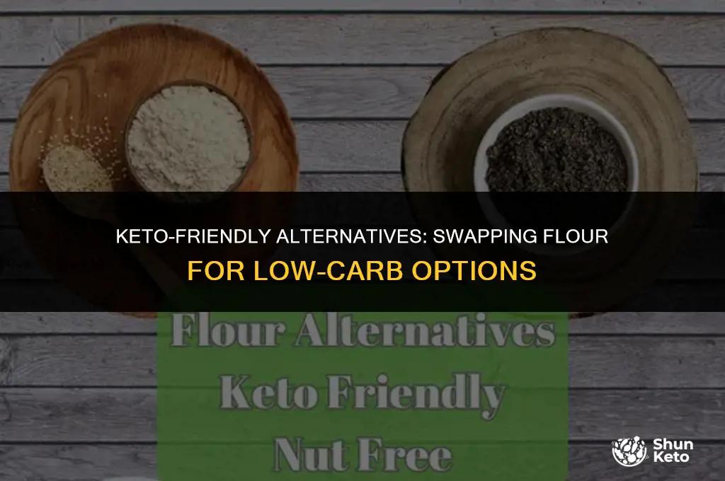 how to substitute flour for keto