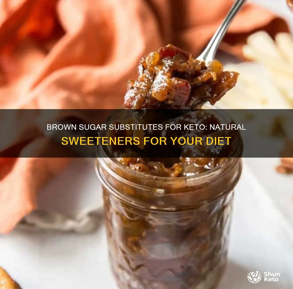 how to substitutw keto brown sugar