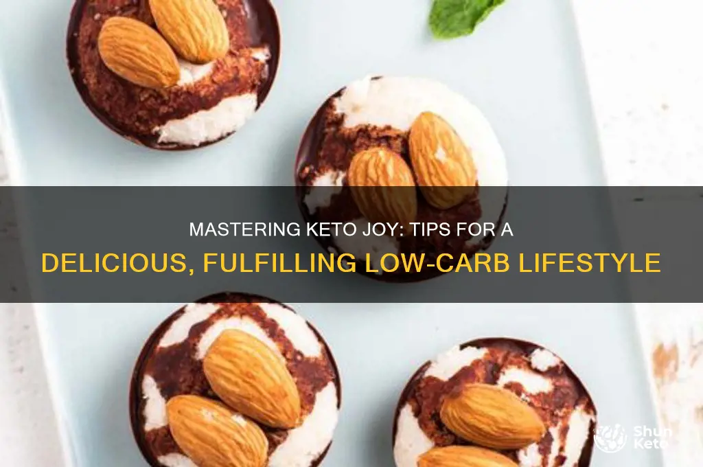 how to succesfully enjoy myself on the keto diet
