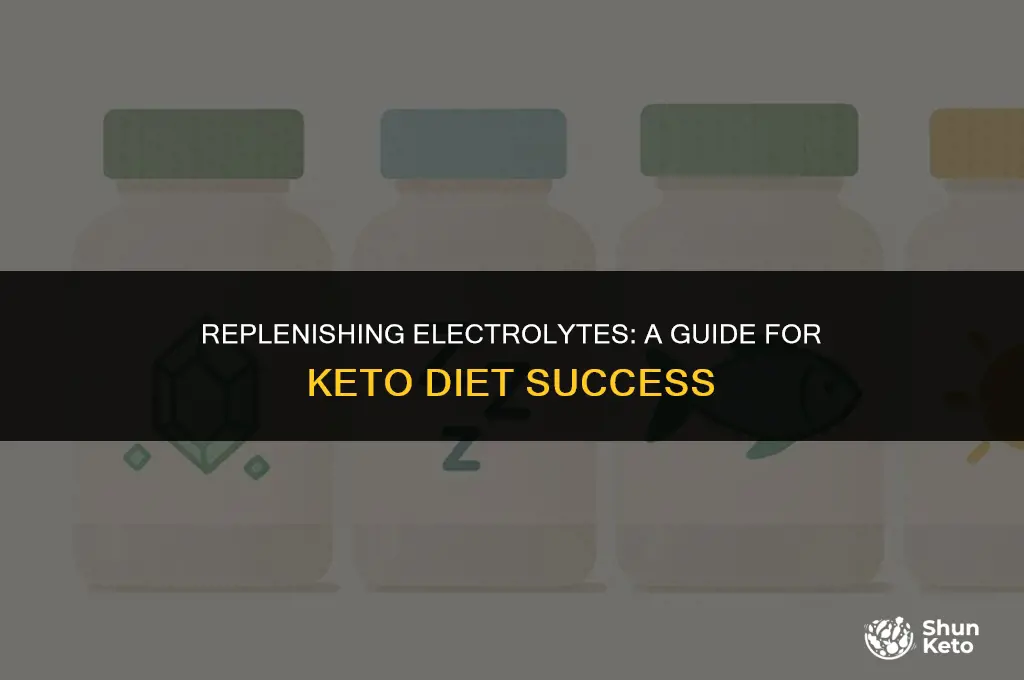 how to supplement electrolytes on keto