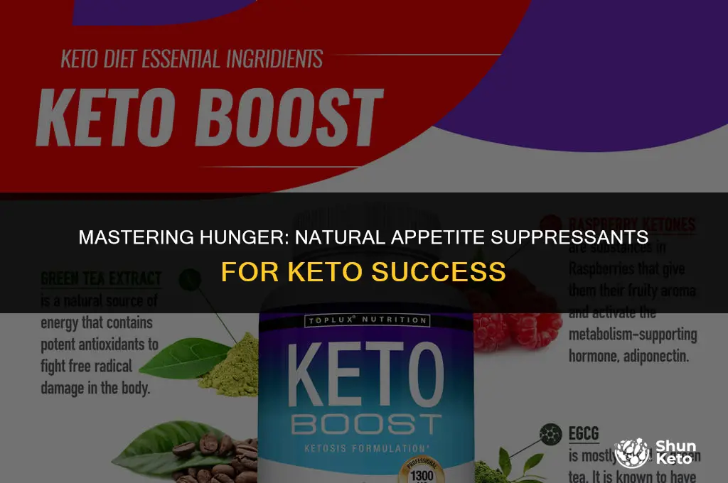how to suppress appetite on keto