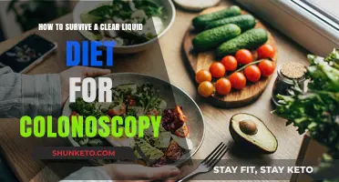 Clear Liquid Diet: Surviving Colonoscopy Prep