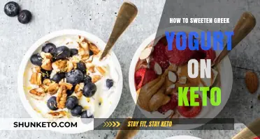 Deliciously Keto: Sweetening Greek Yogurt the Low-Carb Way