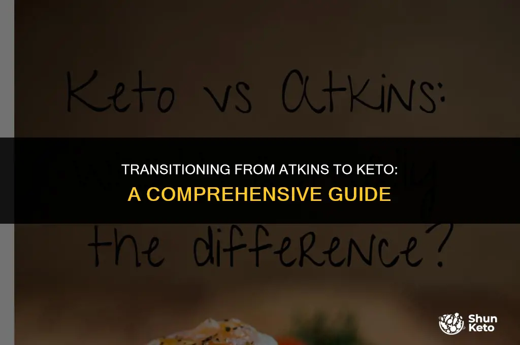 how to switch from atkins to keto