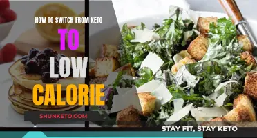 Switching from Keto to Low-Calorie: Strategies for Success