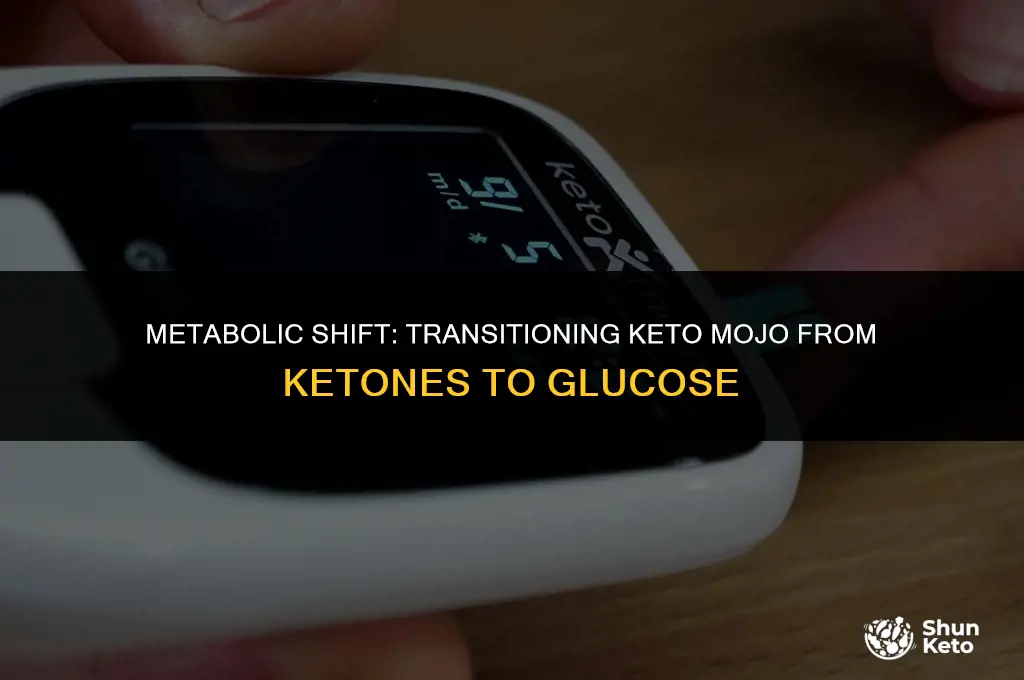 how to switch keto mojo from ketones to glucose
