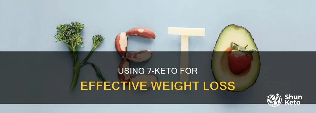 how to take 7 keto for weight loss