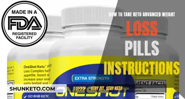 Keto Advanced Weight Loss Pills: Dosage Instructions and Guide