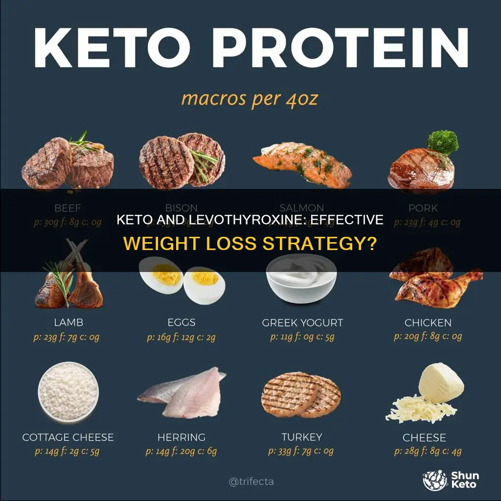 how to take keto with levothyroxine to lose weight