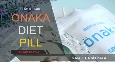 Onaka Diet Pills: How to Take Them