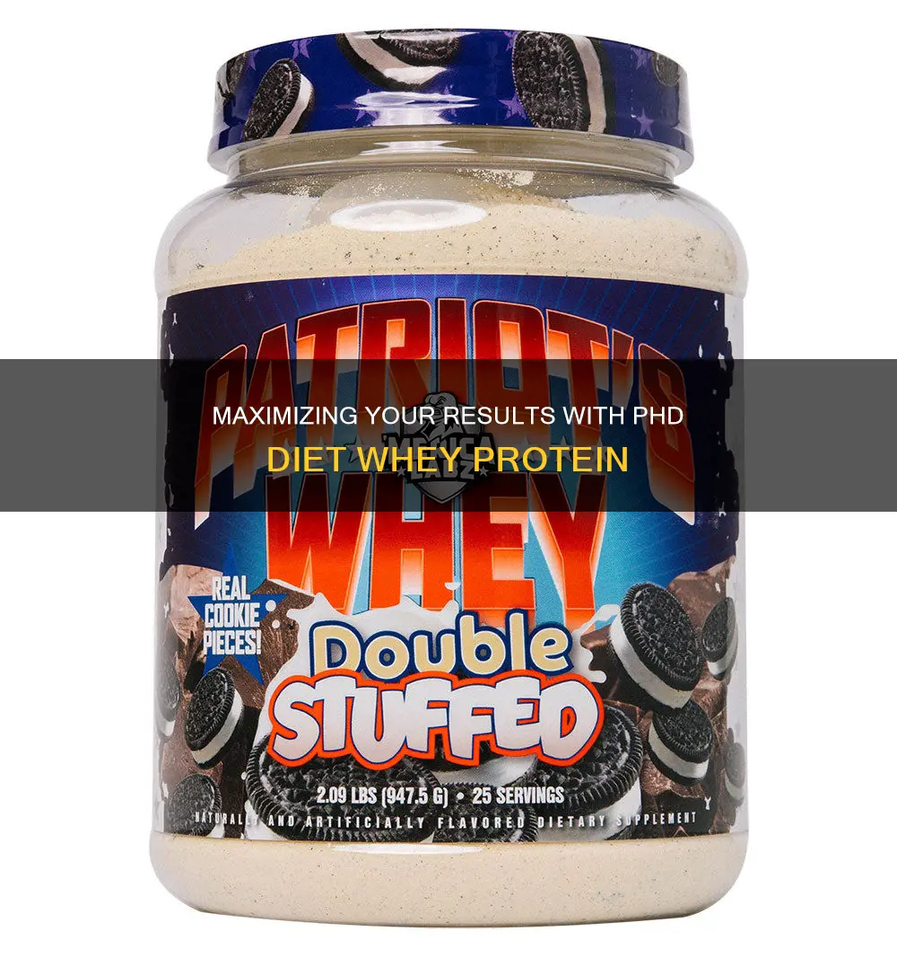 how to take phd diet whey protein
