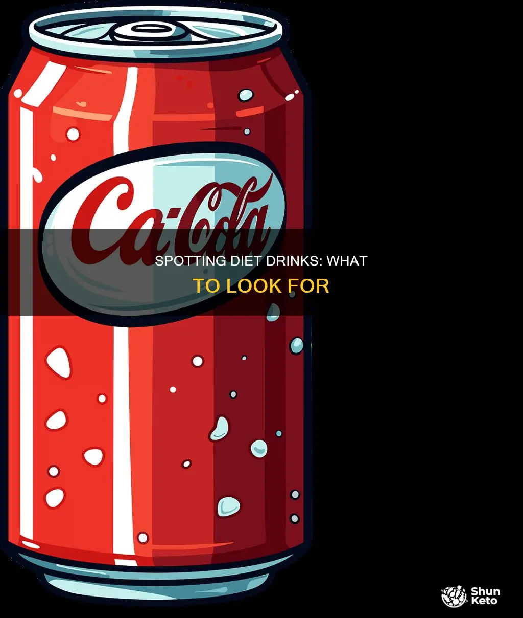 how to tell if a drink is diet