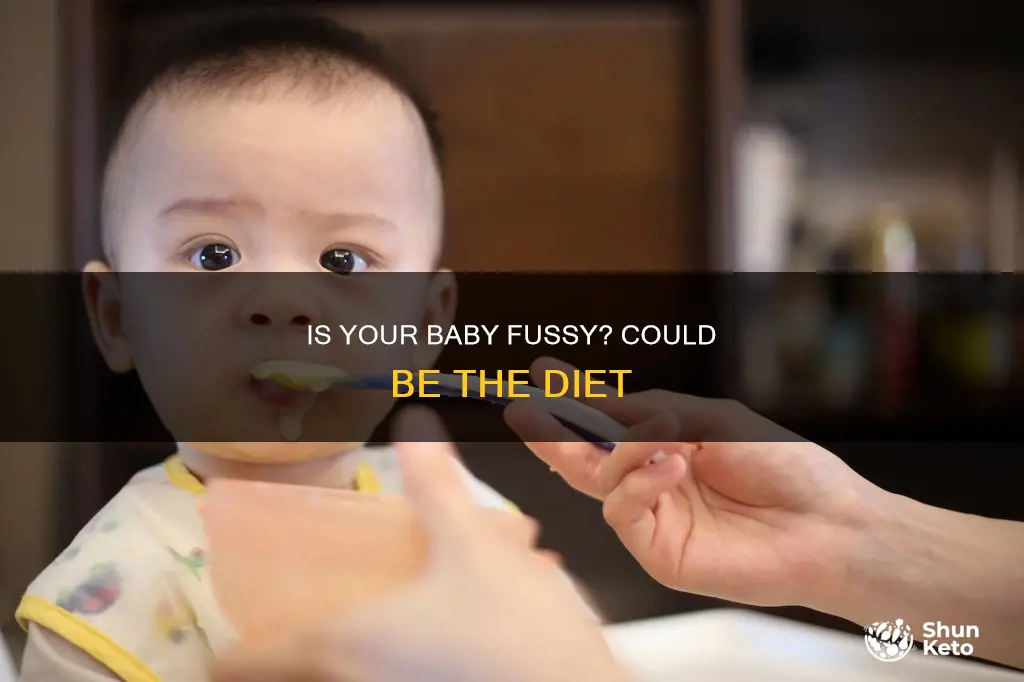 how to tell if diet is causing a fussy baby