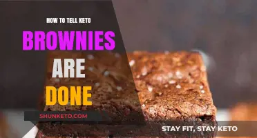 Perfectly Baked Keto Brownies: Signs They're Ready