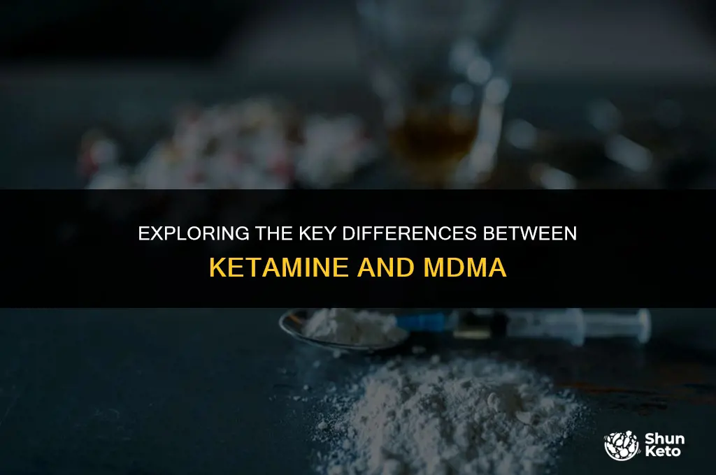 how to tell the difference between ket and md