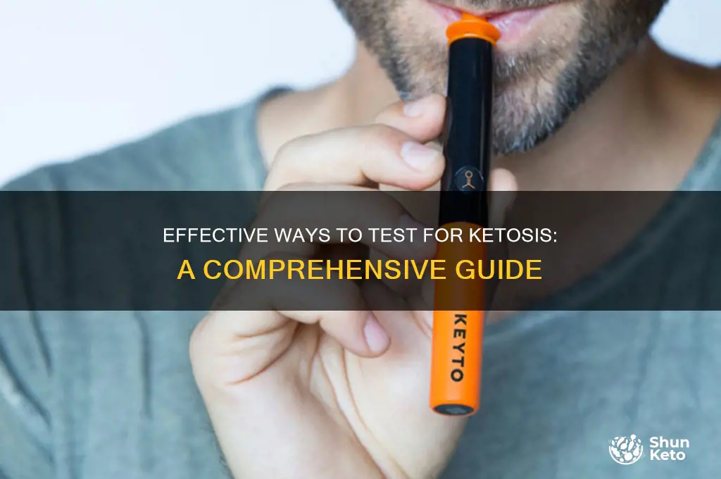 how to test for keto