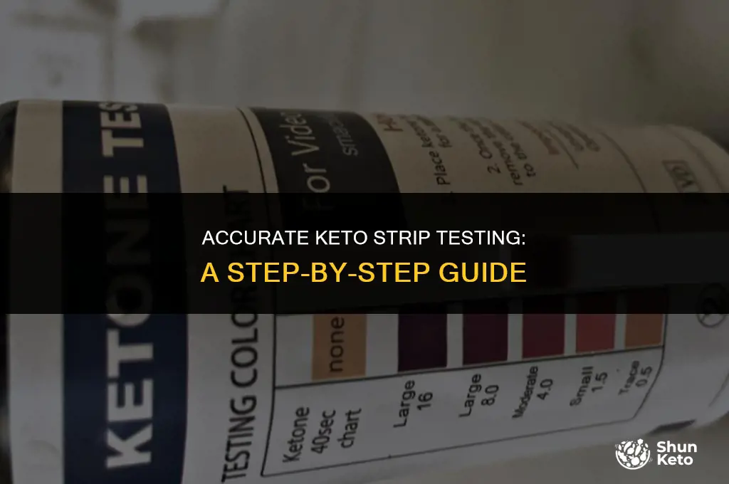how to test keto strips