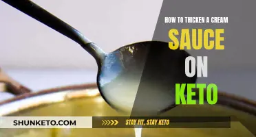 Thickening Keto Cream Sauce: Tips and Tricks