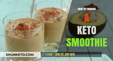 Boost Your Keto Smoothie: Easy Tips for a Thicker, Creamier Texture