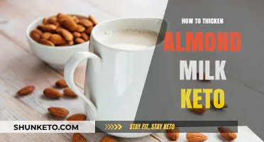 Keto-Friendly Almond Milk Thickening: A Comprehensive Guide