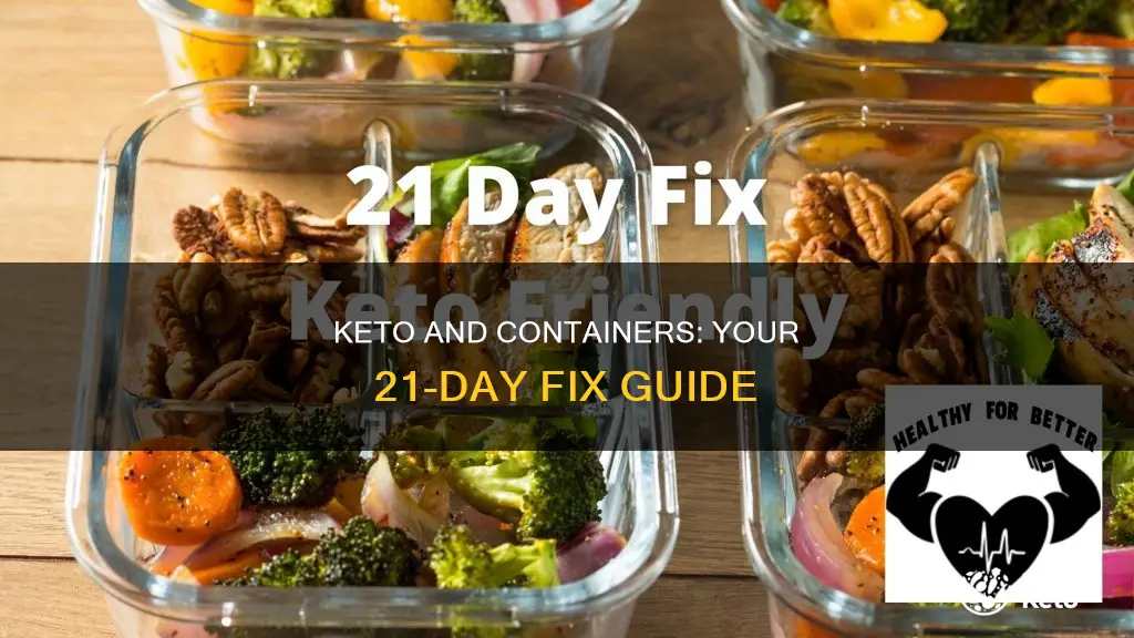 how to to keto with 21 day fix containers