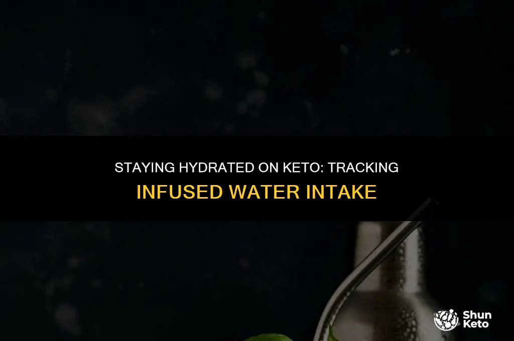 how to track infused water when on keto