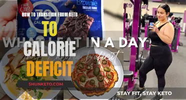 Transitioning from Keto to Calorie Deficit: Strategies for Success