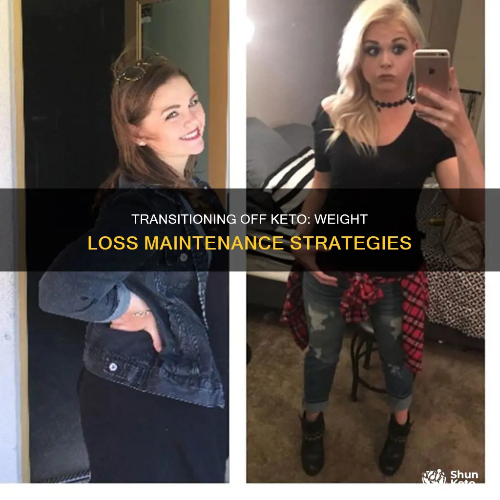 how to transition off keto and still lose weight