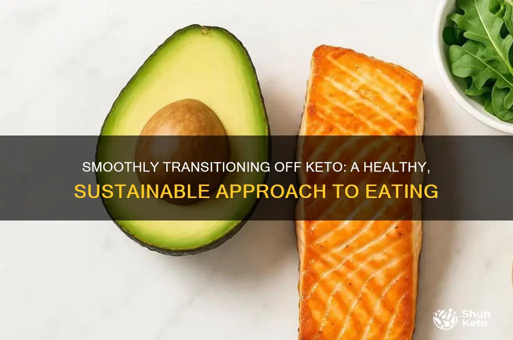 how to transition off keto