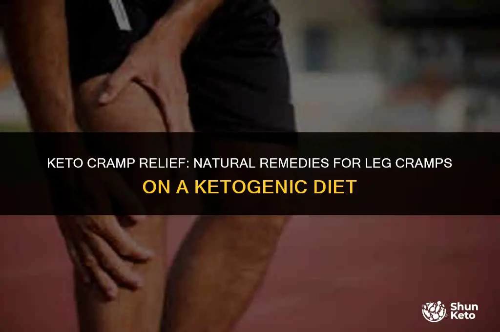 how to treat leg cramps on keto