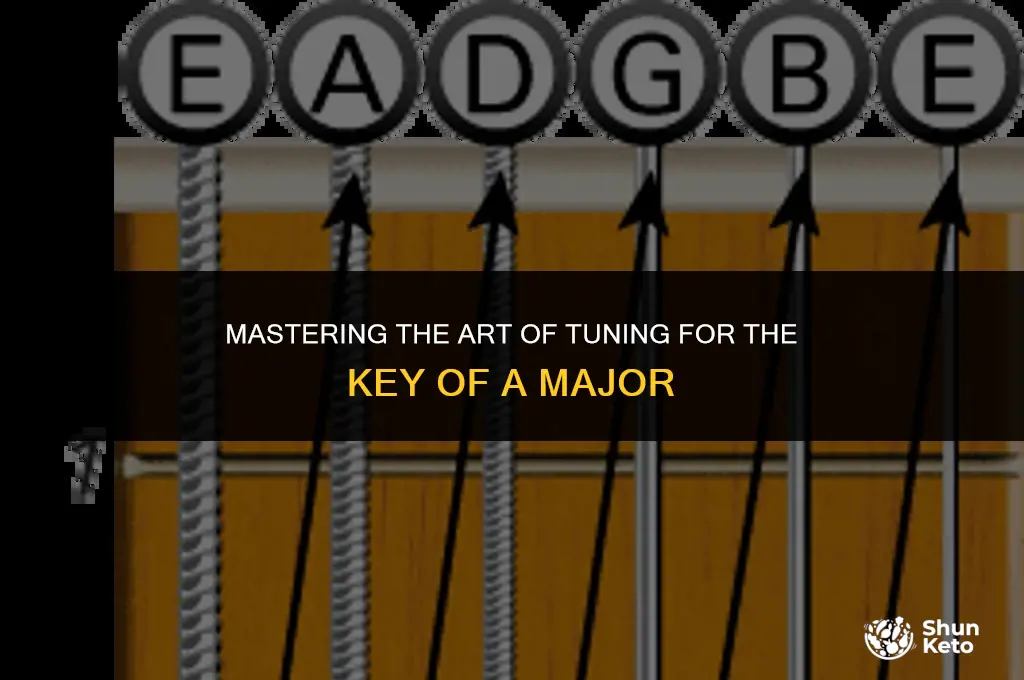 how to tune for ket of a major