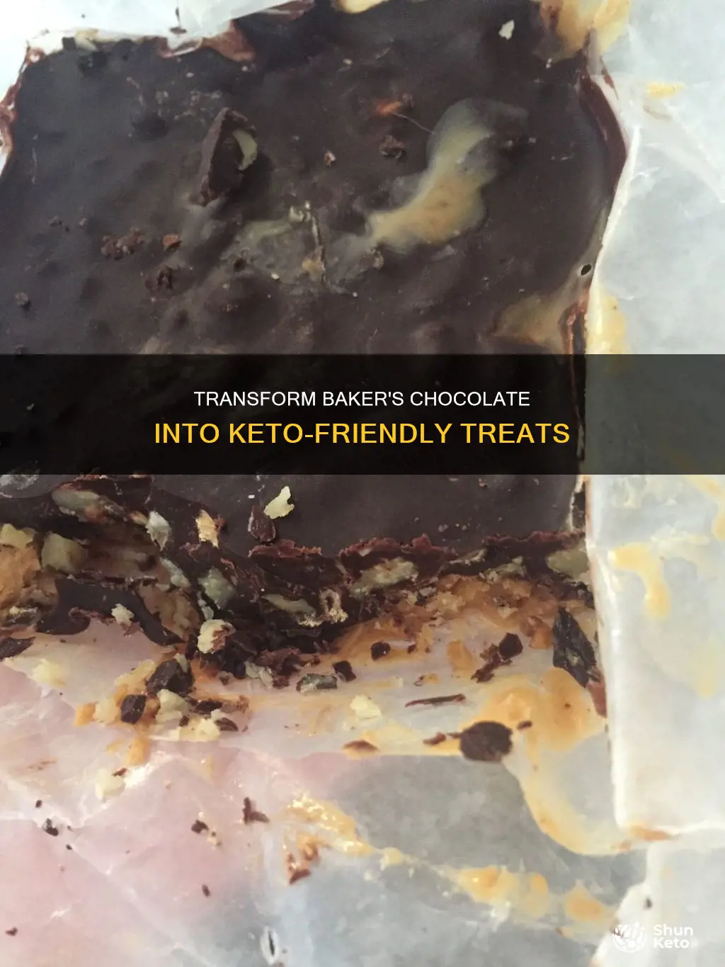 how to turn bakers chocolate into keto sugar free chocolate