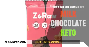 Transforming Dark Chocolate into Keto-Friendly Milk Chocolate: A Simple Guide
