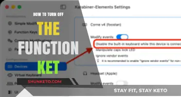 Mastering Keyboard Shortcuts: Disabling the Function Key