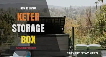 Unclipping Made Easy: A Guide to Keter Storage Box Locks