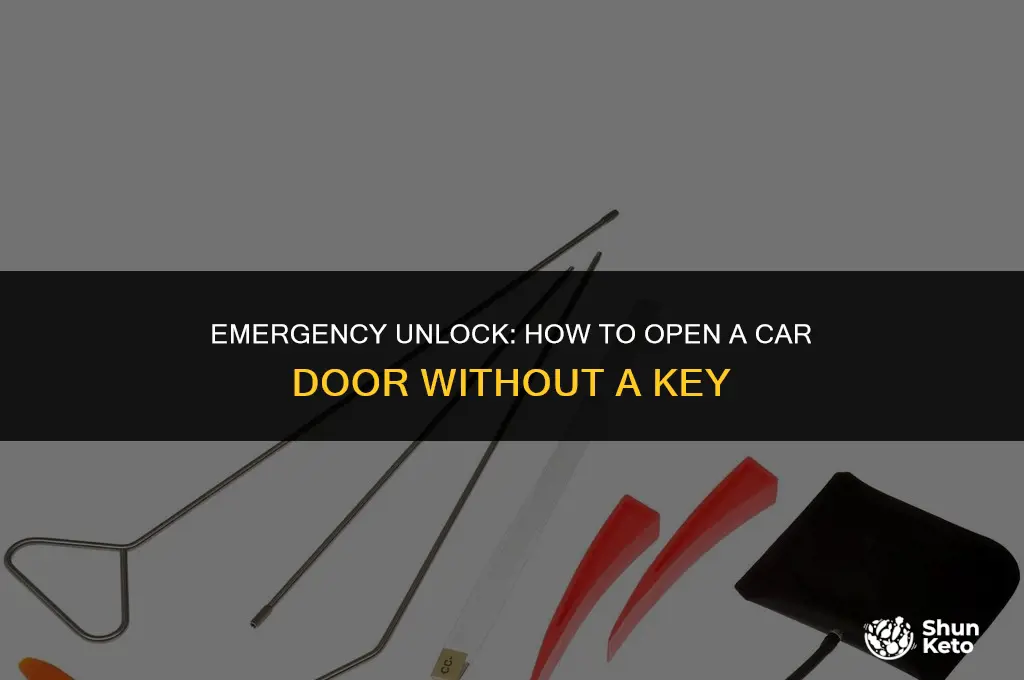 how to unlock a car door without a ket