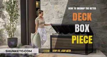 Unsnapping the Keter Deck Box: A Step-by-Step Guide