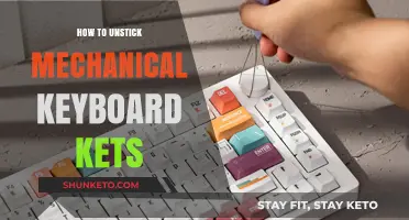 Unsticking Mechanical Keyboard Keys: A Step-by-Step Guide