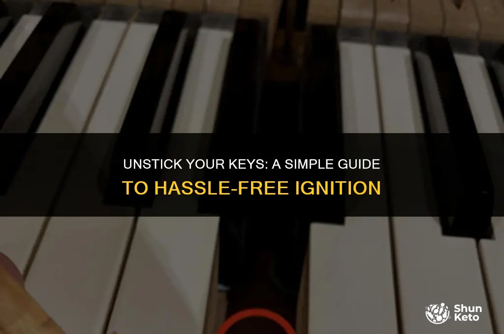 how to unsticky your kets