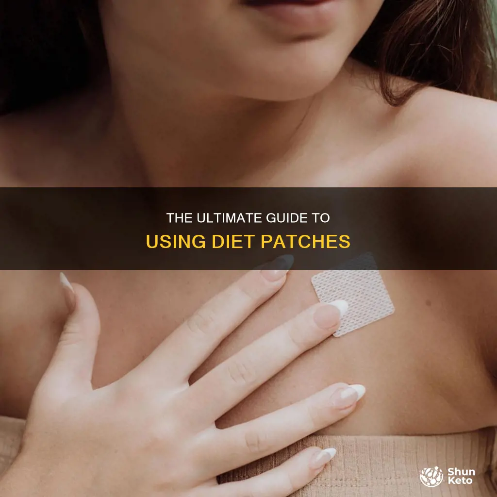 how to use a diet patch